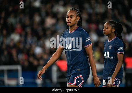 Marie Antoinette Katoto während der UEFA Women's Champions League, Halbfinale, 2.-Bein-Fußballspiel zwischen Paris Saint-Germain (PSG) und Olympique Lyonnais (OL) am 30. April 2022 im Parc des Princes-Stadion in Paris, Frankreich - Foto Victor Joly / DPPI Stockfoto