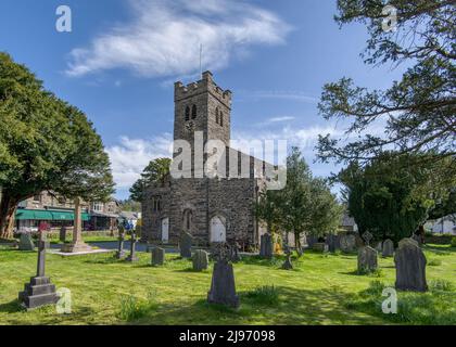 Coniston, Vereinigtes Königreich - 21. April 2022 : Saint Andrew's Church Stockfoto