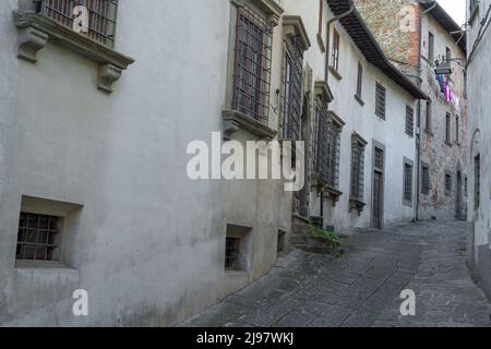 Das Dorf Colle di Buggiano in 'Svizzera Pesciatina' Toskana, Italien Stockfoto