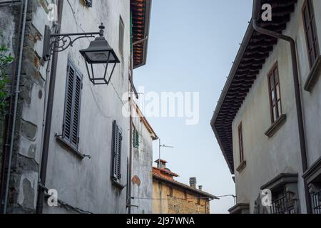 Das Dorf Colle di Buggiano in 'Svizzera Pesciatina' Toskana, Italien Stockfoto