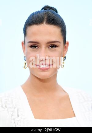 Cannes, Frankreich. 21.. Mai 2022. Die französische Schauspielerin Adele Exarchopoulos nimmt am Samstag, den 21. Mai 2022, an dem Fotoanruf für Rauchen verursacht Husten im Palais des Festivals bei den Filmfestspielen von Cannes 75. Teil. Foto von Rune Hellestad/ Credit: UPI/Alamy Live News Stockfoto