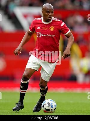 Manchester United Legends' Quinton Fortune während des Legends-Spiels in Old Trafford, Manchester. Bilddatum: Samstag, 21. Mai 2022. Stockfoto