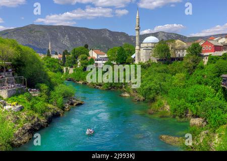 Mostar, Herzegowina-Neretva, Bosnien und Herzegowina, Europa Stockfoto
