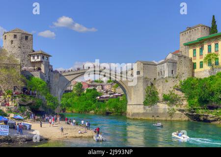 Mostar, Herzegowina-Neretva, Bosnien und Herzegowina, Europa Stockfoto