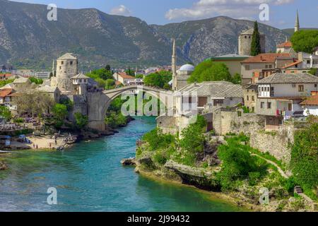Mostar, Herzegowina-Neretva, Bosnien und Herzegowina, Europa Stockfoto