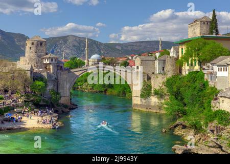 Mostar, Herzegowina-Neretva, Bosnien und Herzegowina, Europa Stockfoto