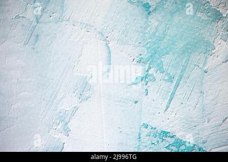 Strukturierte Wand mit einem blauen Farbton. Hintergrund für Ihr Design. Stockfoto