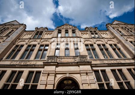 Technische Schulen Von Truro Stockfoto