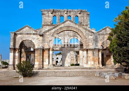 Ruine der Kirche von Saint Simeon Stockfoto