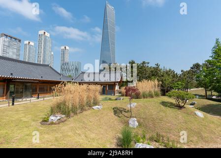 Songdo Central Park im Songdo-Distrikt von Incheon, Südkorea, am 21. Mai 2022 Stockfoto