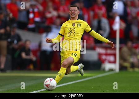 Mason Mount of Chelsea - Chelsea gegen Liverpool, The Emirates FA Cup Final, Wembley Stadium, London - 14.. Mai 2022 nur für redaktionelle Verwendung Stockfoto