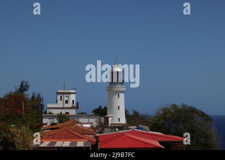 Der Leuchtturm von Morro in Santiago De Cuba, Kuba Stockfoto