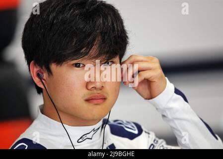 Barcelona, Spanien. 22.. Mai 2022. Yuki Tsunoda (JPN) AlphaTauri. Großer Preis von Spanien, Sonntag, 22.. Mai 2022. Barcelona, Spanien. Quelle: James Moy/Alamy Live News Stockfoto