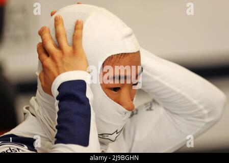 Barcelona, Spanien. 22.. Mai 2022. Yuki Tsunoda (JPN) AlphaTauri. Großer Preis von Spanien, Sonntag, 22.. Mai 2022. Barcelona, Spanien. Quelle: James Moy/Alamy Live News Stockfoto