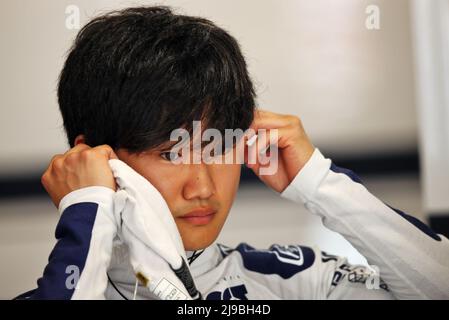 Barcelona, Spanien. 22.. Mai 2022. Yuki Tsunoda (JPN) AlphaTauri. Großer Preis von Spanien, Sonntag, 22.. Mai 2022. Barcelona, Spanien. Quelle: James Moy/Alamy Live News Stockfoto
