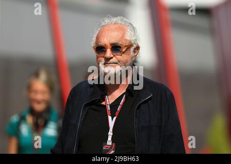 Barcelona, Circuit de Barcelona Catalunya, Spanien. 22.. Mai 2022. F1 großer Preis von Spanien, Wettkampftag; Flavio Briatore Credit: Action Plus Sports/Alamy Live News Stockfoto
