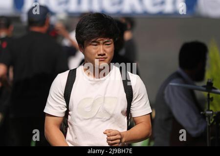 Barcelona, Circuit de Barcelona Catalunya, Spanien. 22.. Mai 2022. F1 großer Preis von Spanien, Renntag; Scuderia AlphaTauri, Yuki Tsunoda Kredit: Action Plus Sports/Alamy Live News Stockfoto