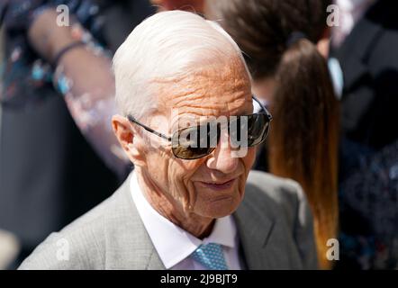 Aktenfoto vom 01-06-2019 von Lester Piggott. Der rekordverdächtige ehemalige Champion Jockey befindet sich derzeit in der Schweiz im Krankenhaus. Ausgabedatum: Sonntag, 22. Mai 2022. Stockfoto