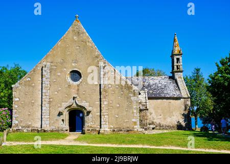 Frankreich, Morbihan, Fluss Etel, Belz, Insel Saint-Cado Stockfoto