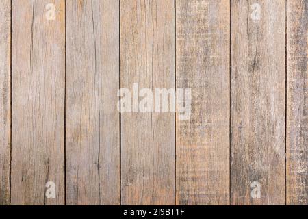 Die braune alte Holzstruktur, dunkler abstrakter Holzhintergrund. Stockfoto