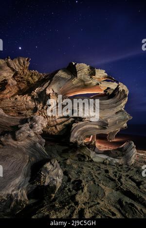 Navarro Beach in Mendocino County in Kalifornien. Stockfoto