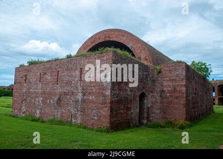 Fort Jefferson liegt im Dry Tortugas National Park in Florida Stockfoto