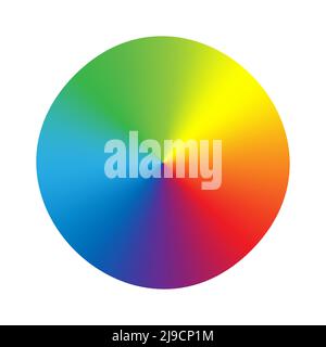 RGB-Rad isoliert Stock Vektor