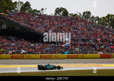 18 STROLL Lance (CAN), Aston Martin F1 Team AMR22, Action während des Formel 1 Pirelli Grand Premio de Espana 2022, 6. Runde der FIA Formel 1 Weltmeisterschaft 2022, auf dem Circuit de Barcelona-Catalunya, vom 20. Bis 22. Mai 2022 in Montmelo, Spanien - Foto Florent Gooden / DPPI Stockfoto