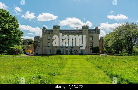 Das House of Binns ist ein herrschaftliches Haus in der Nähe von Linlithgow, Schottland, Großbritannien Stockfoto