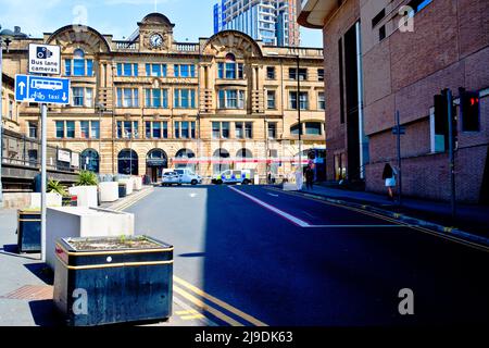 Victoria Railway Station, Manchester, England Stockfoto