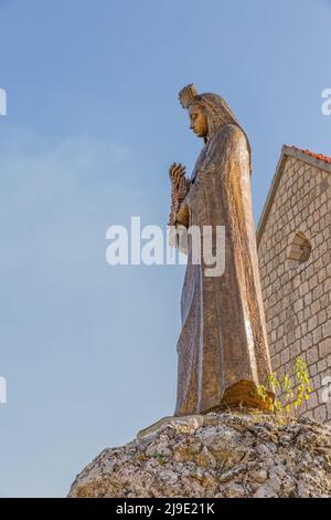 Die Muttergottes von Sinj Stockfoto