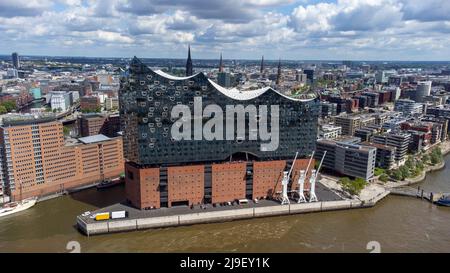 Elbphilharmonie Hamburg, Konzerthalle, Hambuerg, Deutschland Stockfoto