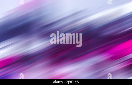 Gradient silber pink neon verschwommen Bewegung Streifen abstrakten Hintergrund Stockfoto