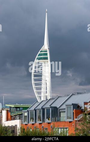 Spinnaker Tower, Portsmouth, Hampshire, Großbritannien Stockfoto