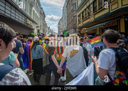 Belgischer Stolz Brüssel 2022 Stockfoto