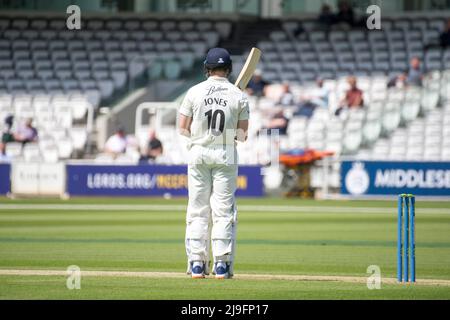 Middlesex gegen Durham bei der LV Insurance County Championship als Lords am 19.. Mai 2022 Stockfoto