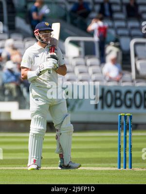 Middlesex gegen Durham bei der LV Insurance County Championship als Lords am 19.. Mai 2022 Stockfoto