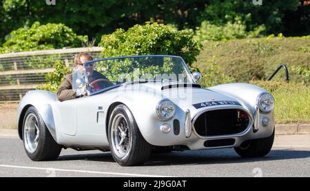 Replica Cobra (CR026) von Crendon, angetrieben von Ford V8 Stockfoto