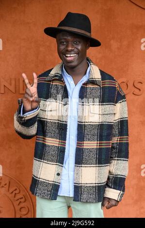 Paris, Frankreich. 23.. Mai 2022. Cephaz im Dorf während der French Open Tennis Roland Garros 2022 am 23. Mai 2022 in Paris, Frankreich. Foto Laurent Zabulon/ABACAPRESS.COM Quelle: Abaca Press/Alamy Live News Stockfoto