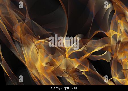 Abstrakt dekorativ gefärbter Rauch Stockfoto