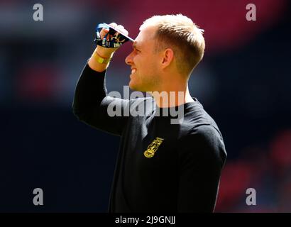 LONDON, ENGLAND - MAI 22: Mitchell Hand Joint Manager von Littlehampton Town während des Buildbase FA Vase Final 2021/2020 zwischen Littlehampton T Stockfoto