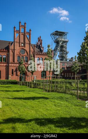 Dortmund, Nordrhein-Westfalen, Deutschland - LWL Industriemuseum Zollern. Die Kolonie ZOLLERN ist eine stillzuleerende Kohlemine im Nordwesten der Ci Stockfoto