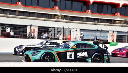 International GT Open 2022 auf dem Paul Ricard Circuit (Frankreich) Stockfoto