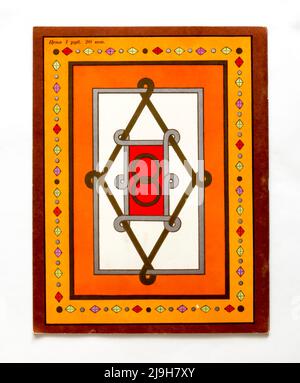 Die russische Volksgeschichte 'Dobrynya Nikitich und Aljosha Popowitsch' (russisch: Добрыня Никитич и Алёша Попович), veröffentlicht 1979 in Russland. Stockfoto