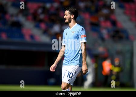 Bologna, Italien. 03. Oktober 2021. Lazio's Luis Alberto Portrait während Bologna FC vs SS Lazio (Portraits Archiv), italienische Fußballserie A Spiel in Bologna, Italien, Oktober 03 2021 Quelle: Independent Photo Agency/Alamy Live News Stockfoto