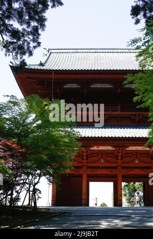 Präfektur Wakayama, Japan, 2022/03/05 , der Berg Kōya ( Kōya-san) ist eine große Tempelsiedlung in der Präfektur Wakayama, Japan südlich von Osaka. In t Stockfoto