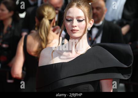 21. Mai 2022, Cannes, Cote d'Azur, Frankreich: XX nimmt an der Filmvorführung „Triangle of Sadness“ während der jährlichen Filmfestspiele von Cannes 75. Teil (Bild: © Mickael Chavet/ZUMA Press Wire) Stockfoto