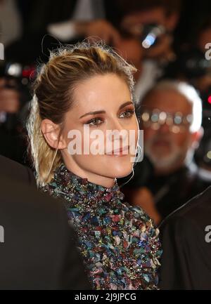 Kristen Stewart nimmt an der Vorführung von „Crimes of the Future“ während des jährlichen Filmfestivals in Cannes 75. im Palais des Festivals am 23. Mai 2022 in Cannes, Frankreich, Teil. Foto: DGP/imageSPACE/Sipa USA Kredit: SIPA USA/Alamy Live News Stockfoto