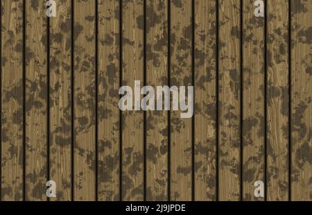 Alte Holzdielen-Bodenwand Stockfoto