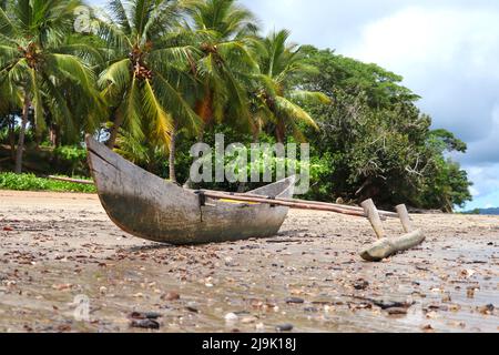 Madagaskar Strand Foto Session Stockfoto